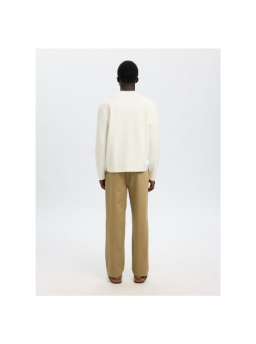 Selected Pullover in egret