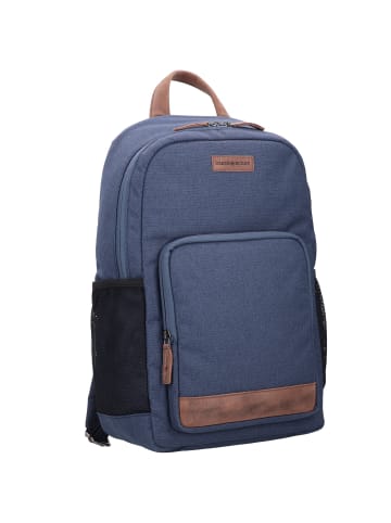 Greenburry Recycled PET Coral Rucksack 41 cm Laptopfach coral blue