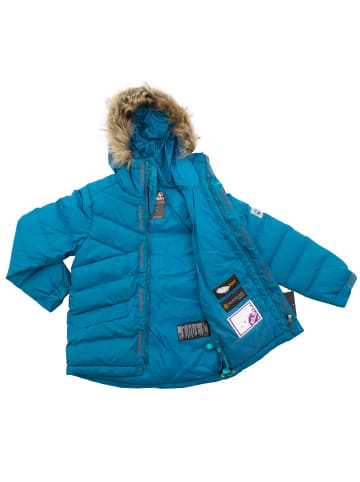 Jack Wolfskin Winterjacke Icefjord Kids in Blau