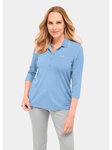 GOLDNER Poloshirt in himmelblau