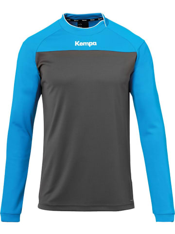 Kempa Longsleeve "Prime Langarmshirt" in Grau