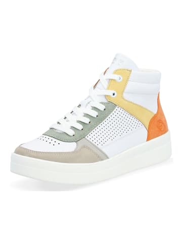 remonte Sneaker in Weiß/Orange