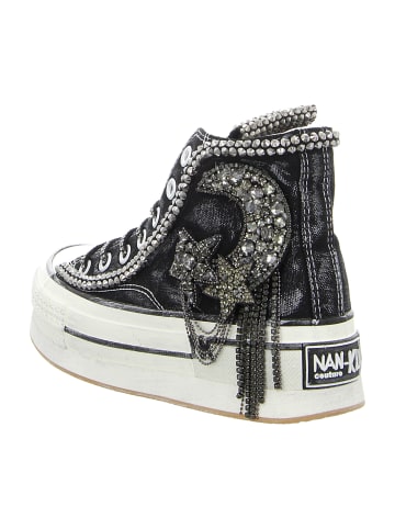 Nan-Ku Plateau Schnürschuhe in Schwarz