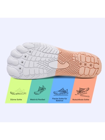 DOTALES FlowStep Barfußschuhe in Weiß 42