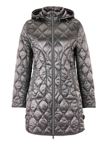 Betty Barclay Outdoorjacke mit abnehmbarer Kapuze in Dunkel Grau