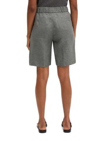 Marc O'Polo Leinen-Shorts straight in Slate Grey Melange