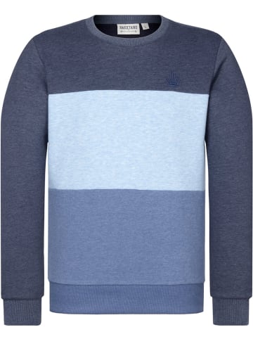 naketano Pullover "Ich trage Mantel" in Blau