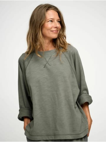 Moshi Moshi Mind Pullover Earth in khaki gray