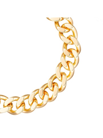 Yokoamii Panzerarmband aus Metall-Legierung in gelbgold