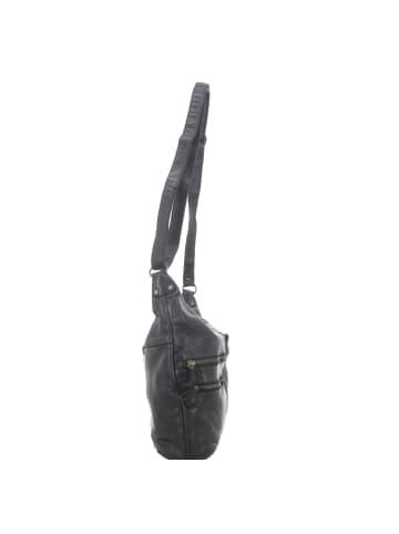 Bear Desgin Handtasche in schwarz