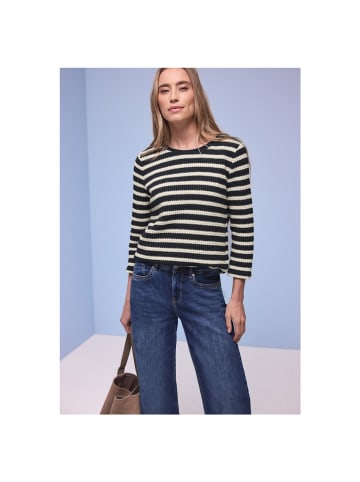 Street One Langarmshirt in shadowed navy