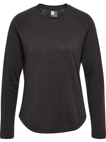Hummel Longsleeve "Mt Vanja T-Shirt Longsleeve" in Grau