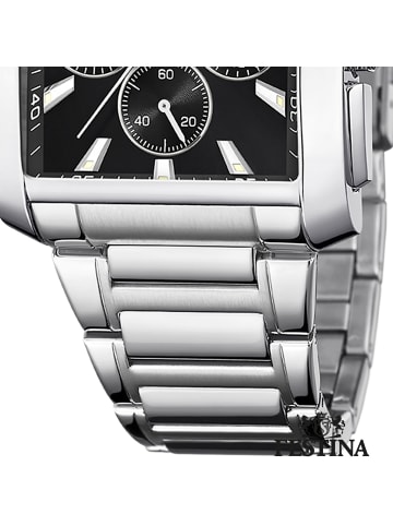 Festina Chronograph-Armbanduhr Festina Timeless Chronograph silber mittel (ca. 37mm)