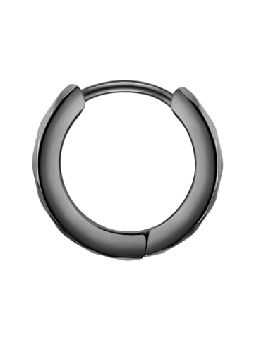 True Rebels Ohrringe aus Edelstahl in gunmetal