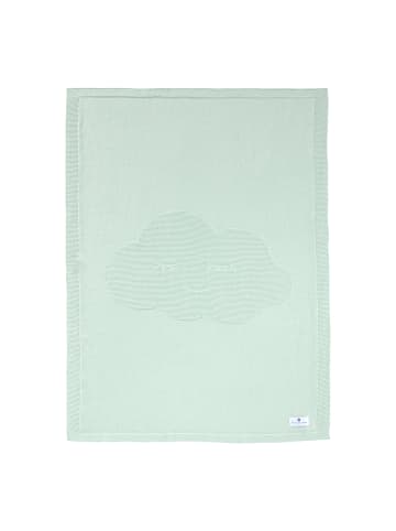 nordic coast company  Babydecke "Wolke" in Mint