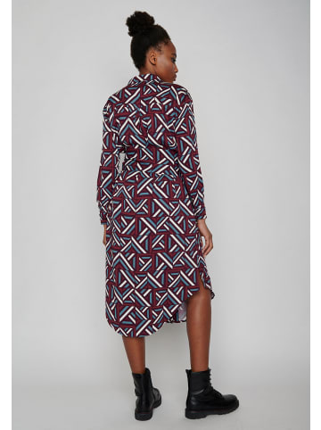 GreenBomb Kleid Basic in Samt-Labyrinth