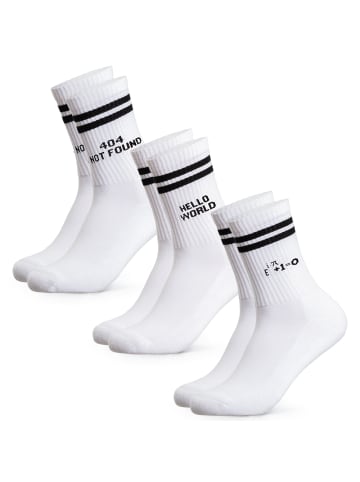 Occulto 3er Pack Statement Tennis Socken William in Informatiker