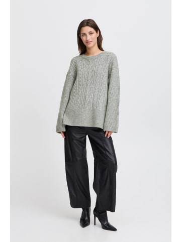 b.young Strickpullover BYNELLO ONECK JUMPER - 20815627 modischer Strickpullover in Grau