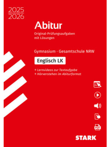 Stark Buch - STARK Englisch LK - Abitur 2025/2026 NRW - Prüfungsvorbereitung, m.
