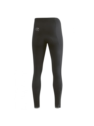 Gonso Radhose Sitivo Tight Green in Schwarz