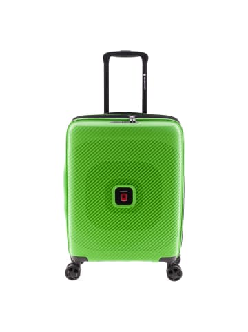 Gladiator 2800 4 Rollen Kabinentrolley 55 cm mit Dehnfalte in green
