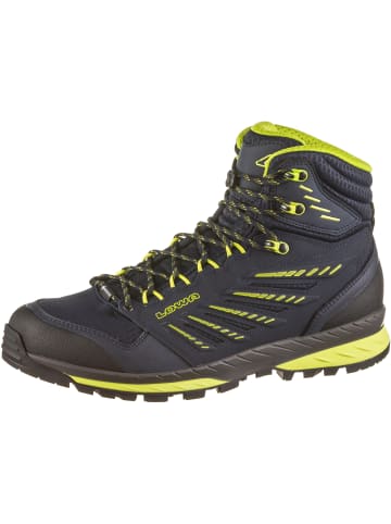 LOWA Wanderschuhe TREK EVO MID in navy-limone