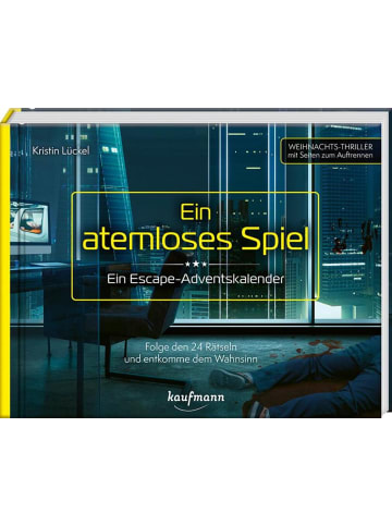 ERNST Kaufmann Verlag Ein atemloses Spiel - Ein Escape-Adventskalender | Folge den 24 Rätseln und...