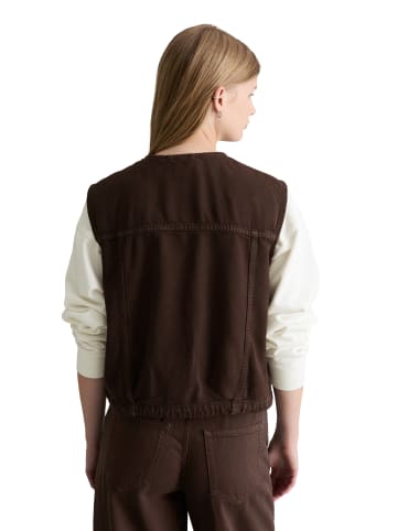Marc O'Polo DENIM Jeansweste boxy in Shaded Brown