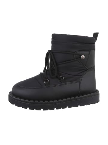 Ital-Design Stiefelette in Schwarz