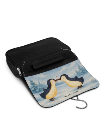 Mr. & Mrs. Panda badtasche Pinguin Liebe Design ohne Spruch in Weiß