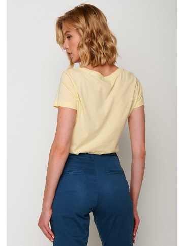 GreenBomb T-Shirt Basic in Vanille