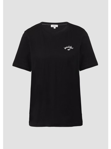 s.Oliver T-Shirt in 99D9_schwarz