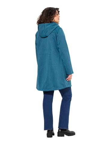 Ulla Popken Softshelljacke in graublau