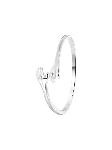 Lucardi 925 Silber Ring  Asymmetrisch