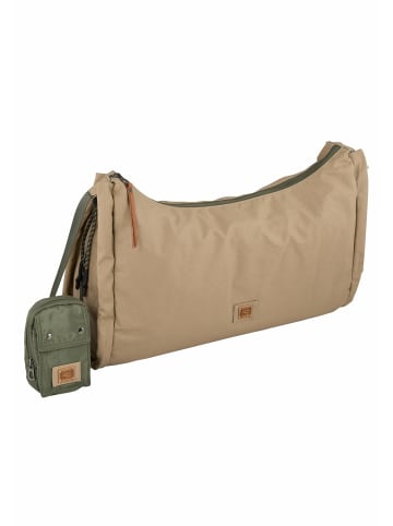 Camel Active Handtasche Hobobag Laona aus Canvas in Beige