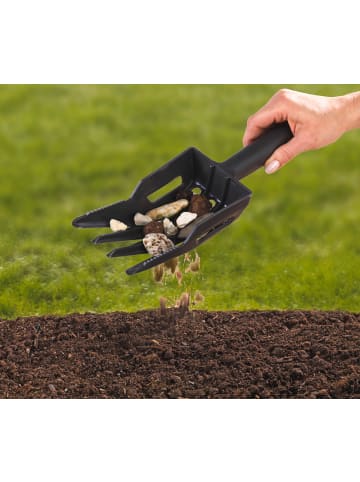 Maximex Gartenspatel, Unkrautschneider in Anthrazitfarben, (B) 29,5 x (H) 5 x (L) 9,5 cm