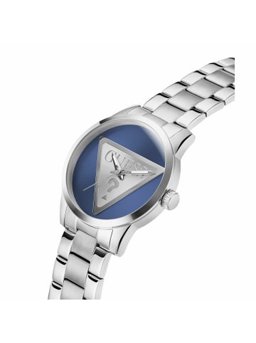 Guess Analoguhr für Herren in silber