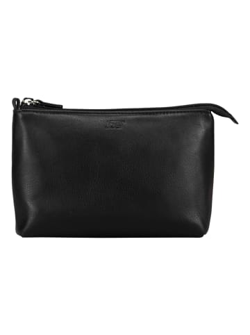 Jost Odense Kosmetiktasche Leder 18 cm in black