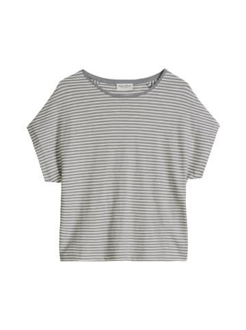 Marc O'Polo Gestreiftes T-Shirt regular in Aqua