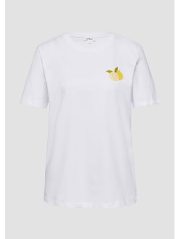 s.Oliver T-Shirt in 01D3_weiß