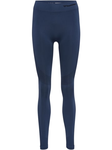 Hummel Hummel Leggings Hmlmt Yoga Damen Atmungsaktiv Schnelltrocknend Nahtlosen in INSIGNIA BLUE