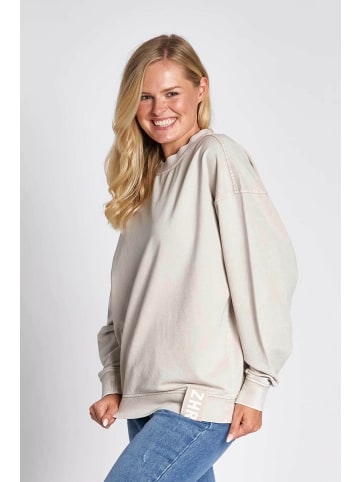 ZHRILL Sweatshirt ZHMINSA GREY in GREY