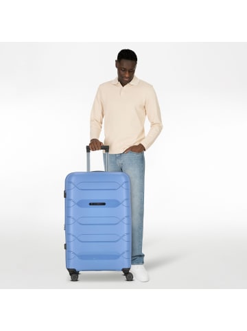 Polestream Strz by Asteroid 4 Rollen Trolley L 74 cm mit Dehnfalte ice blue