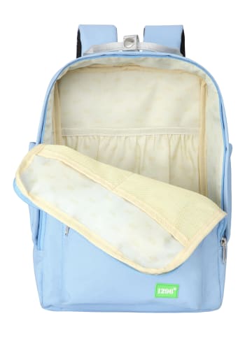 Hauptstadtkoffer blnbag U3 - kleiner Rucksack Damenrucksack Canvas Backpack robust in Hellblau