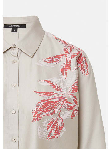 comma Bluse langarm in Beige