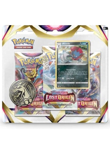 Pokemon Sword & Shield 11 Lost Origin 3er-pack Blister Weavile Englisch