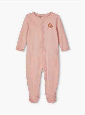 name it Mädchen 2er-Pack Schlafanzug Blumen mit Druckknopf in Rosa