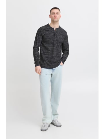 BLEND Langarmshirt in Schwarz