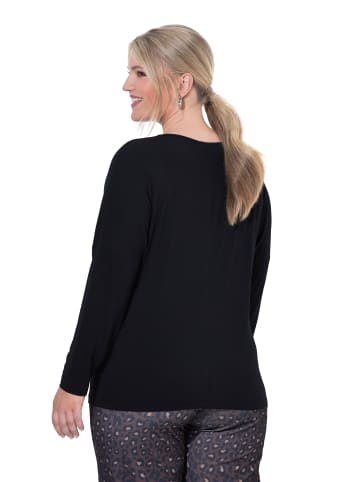 MIAMODA Shirt in schwarz
