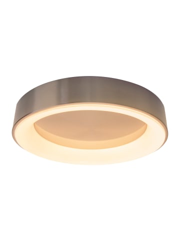 näve LED Deckenleuchte "MULTO" in nickelmatt - EEK E